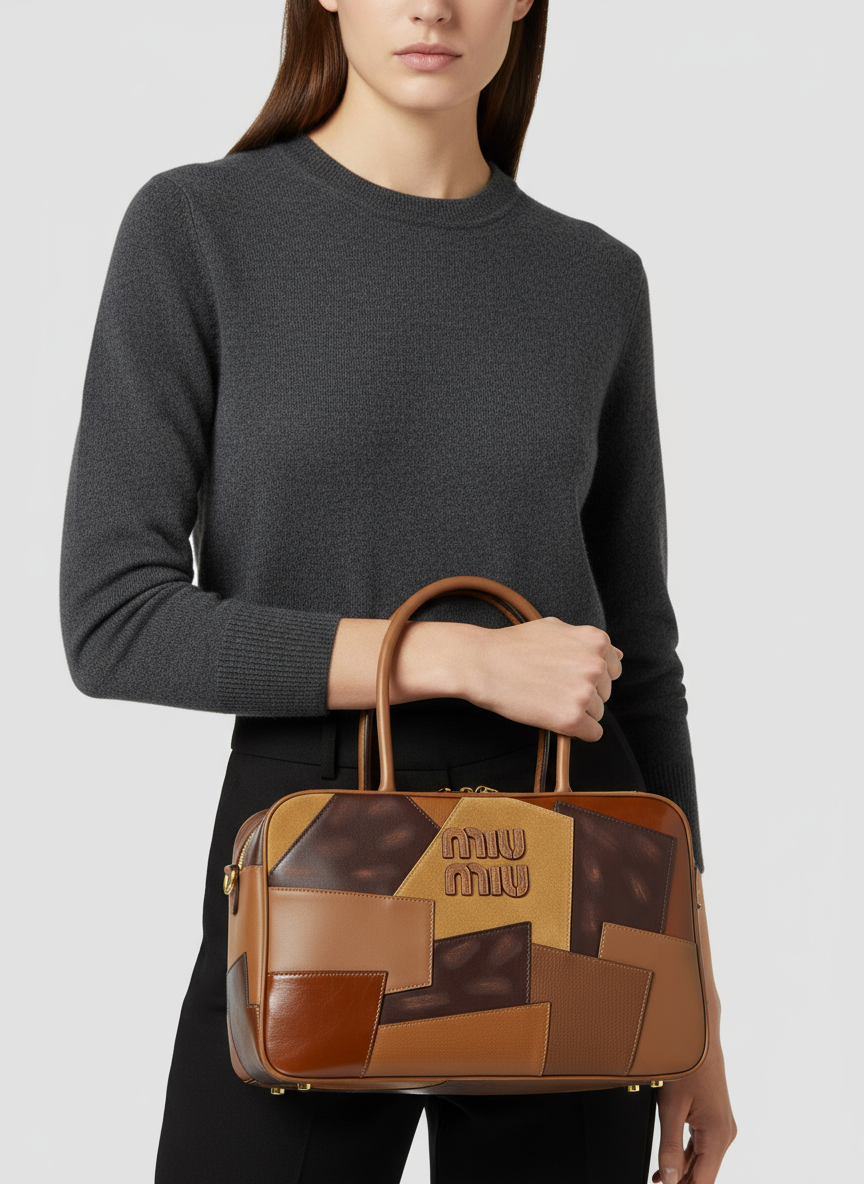 Miu Miu Bag Model Photo