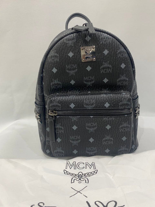 MCM ΜΑΥΡΟ LEATHER BACKPACK