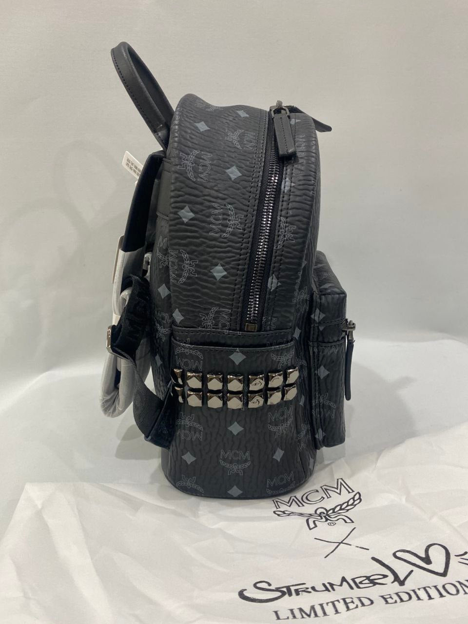 MCM ΜΑΥΡΟ LEATHER BACKPACK