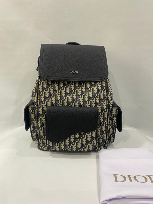 DIOR LEATHER BACKPACK