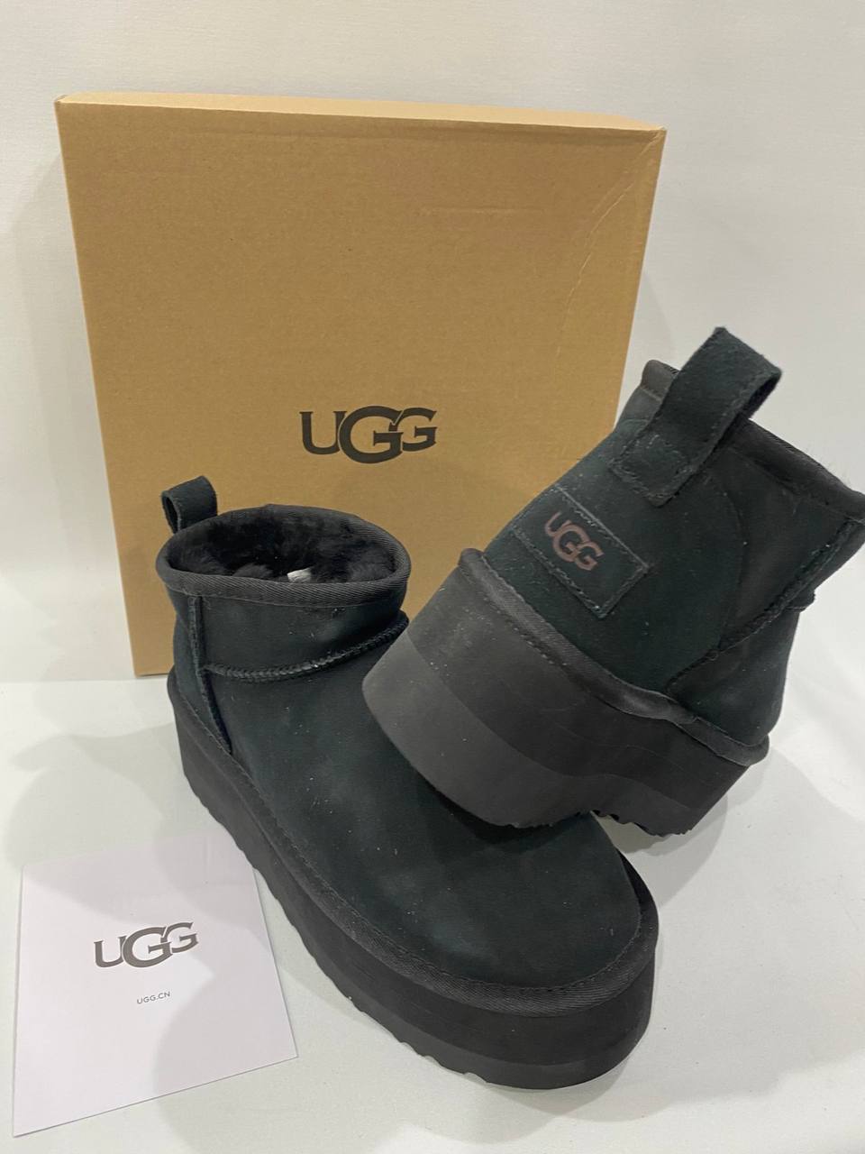 Black Short UGG Boots