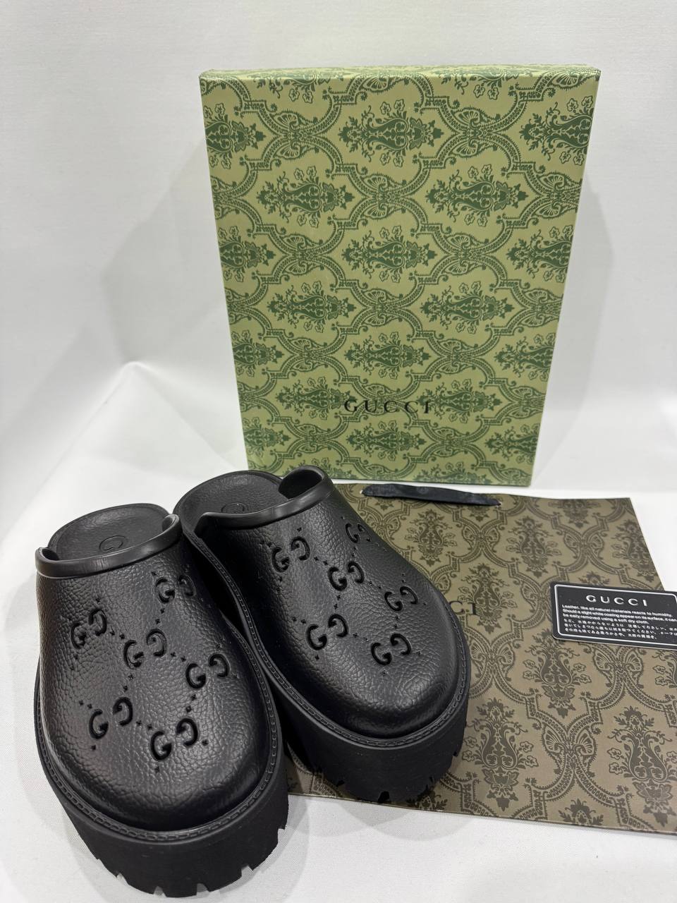 Gucci Black Mules
