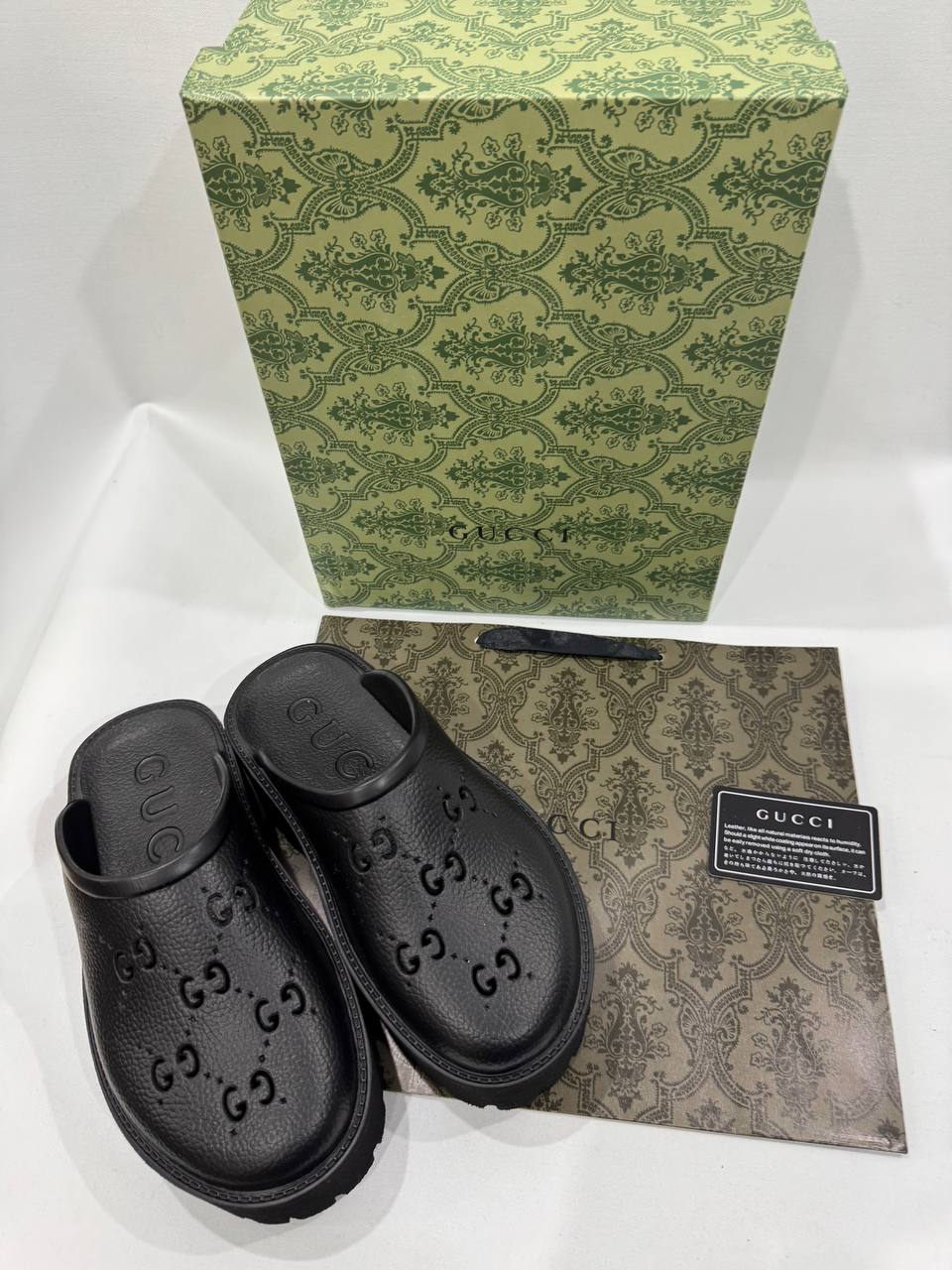 Gucci Black Mules