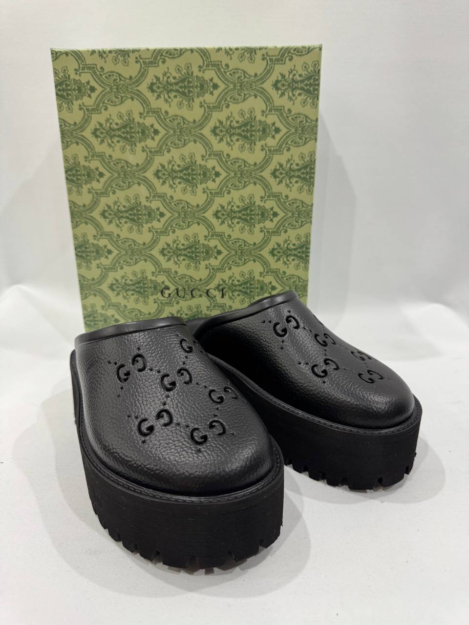 Gucci Black Mules