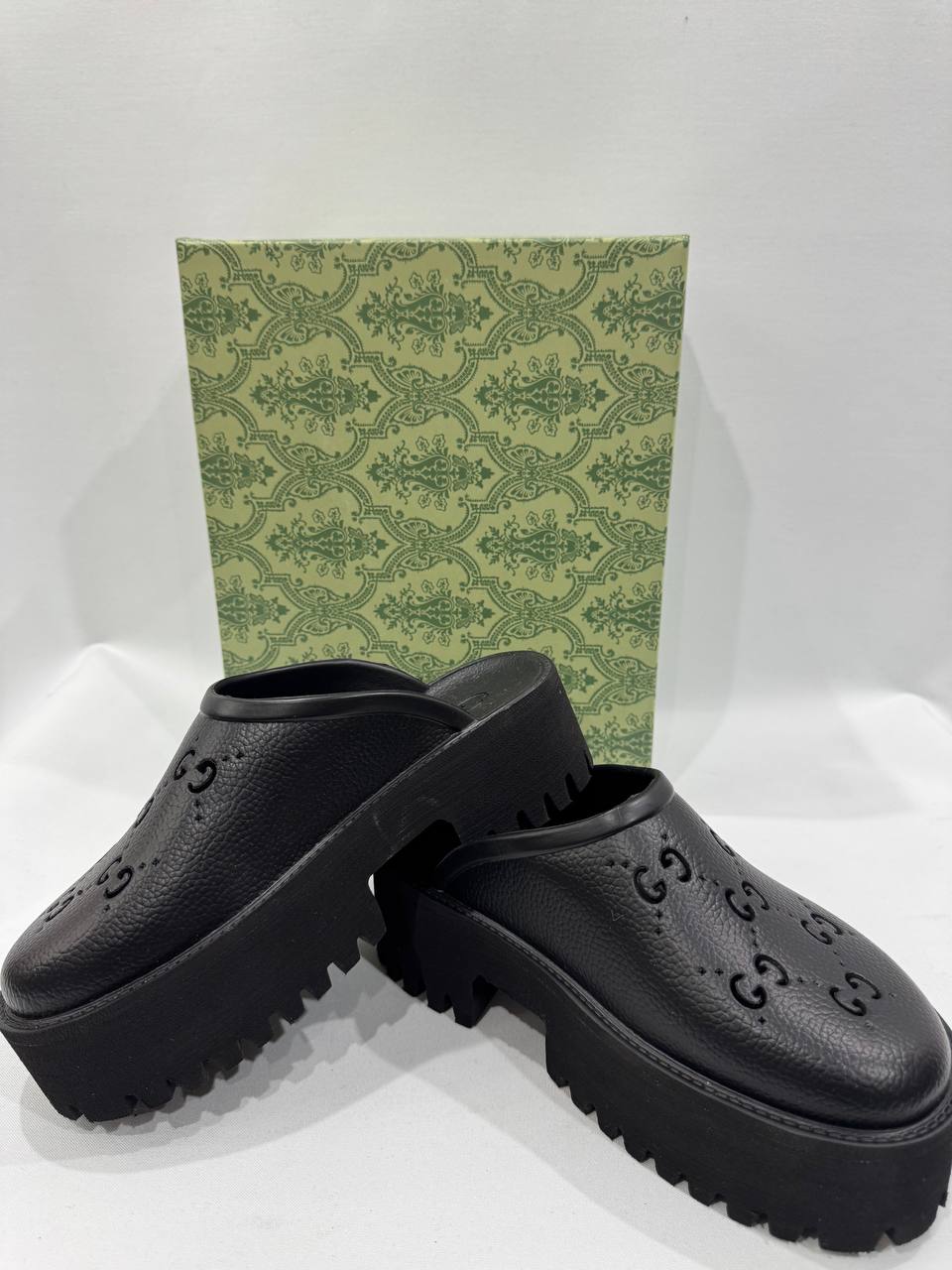 Gucci Black Mules