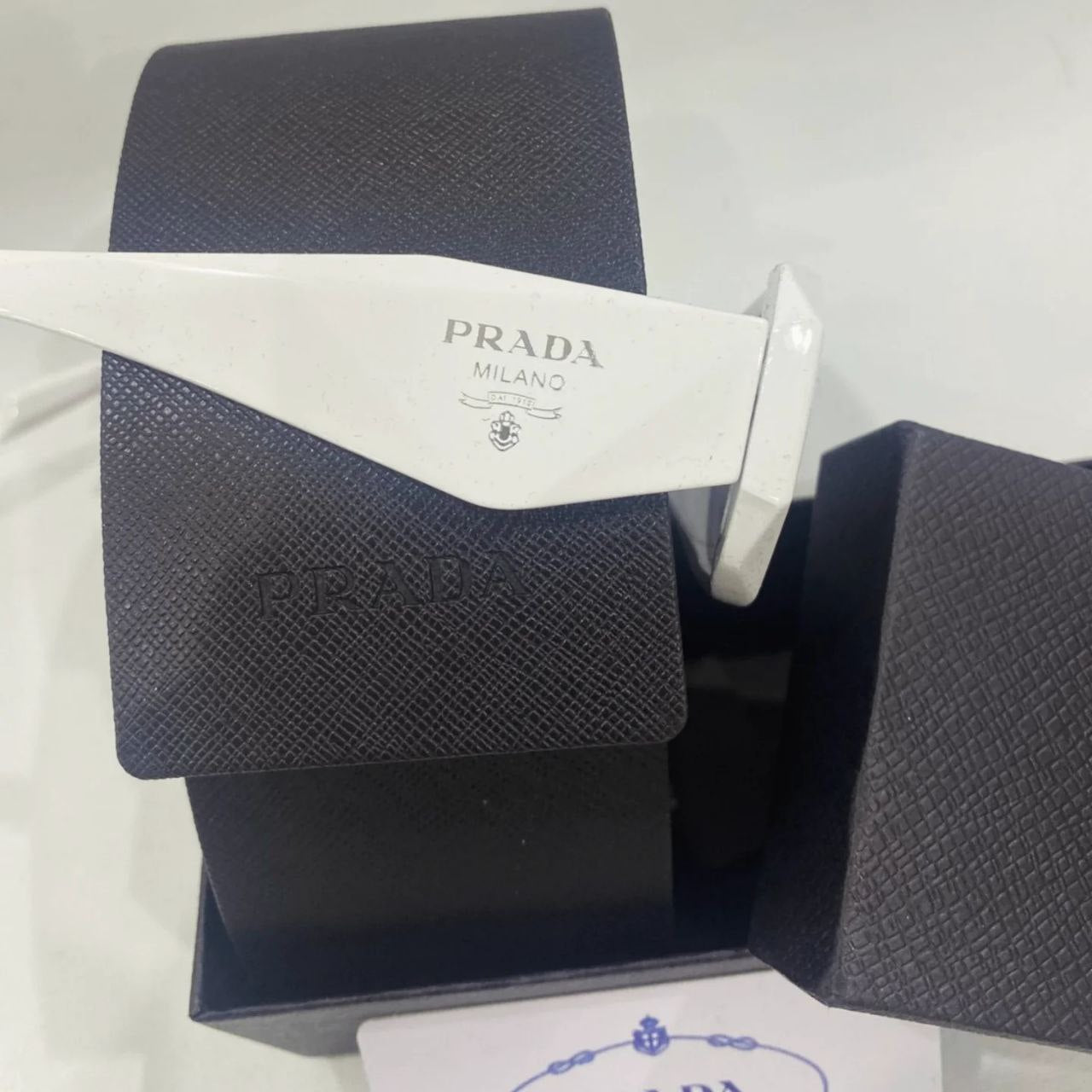 PRADA WHITE SUNGLASSES