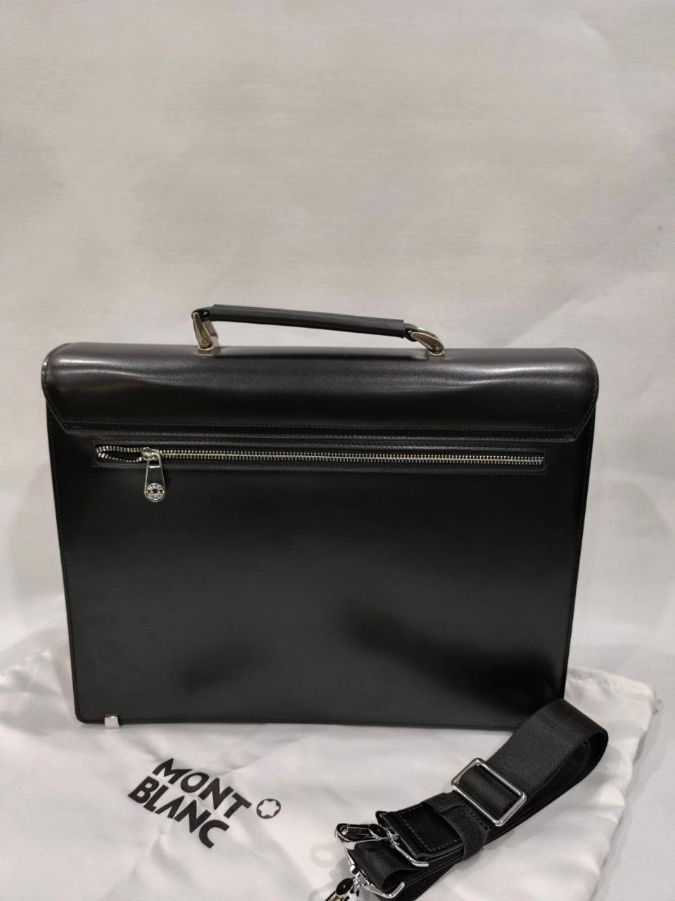 Montblanc Meisterstück Single Gusset Briefcase Bag