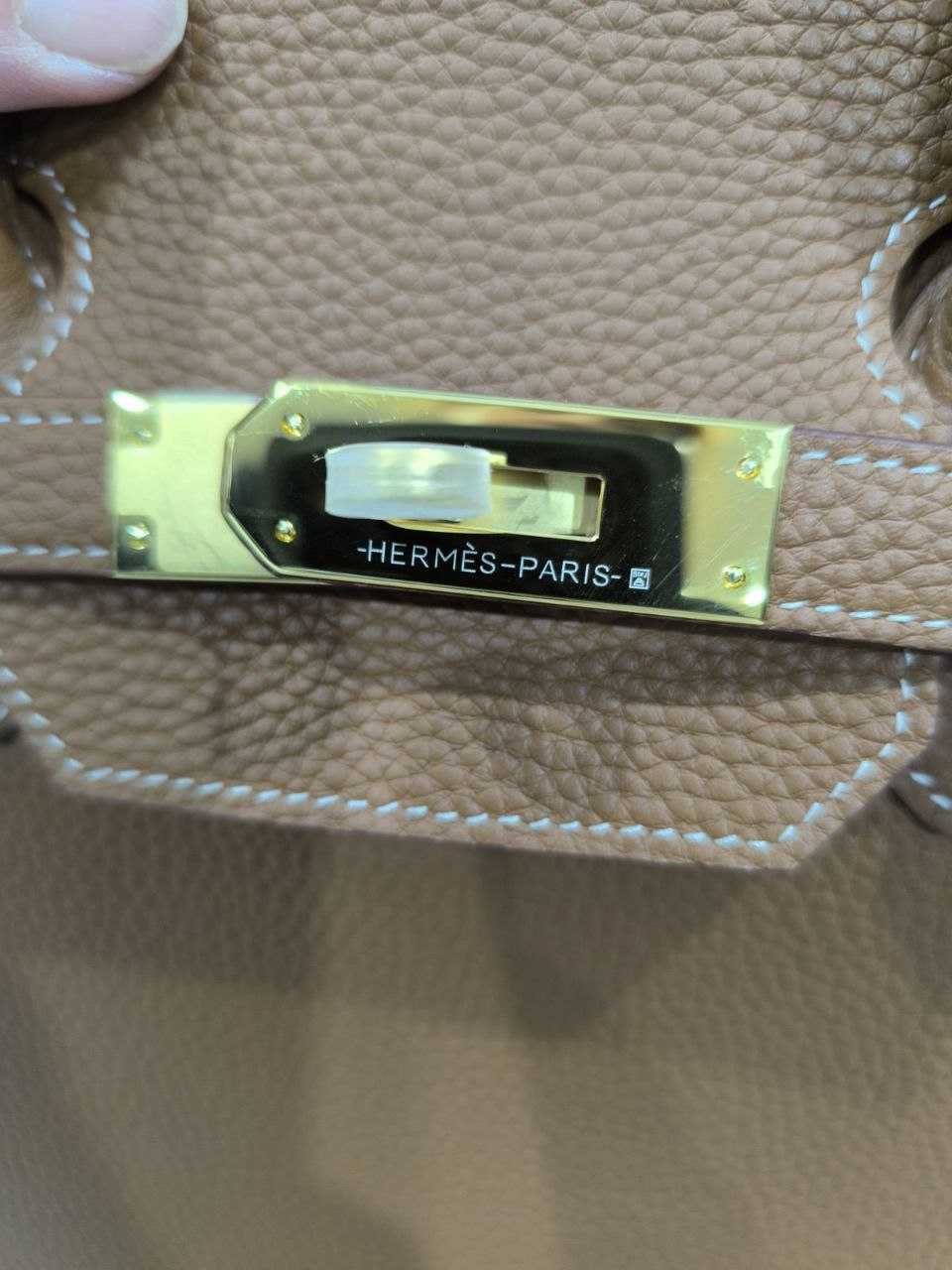 Hermès Birkin 40 Taba Leather Handbag