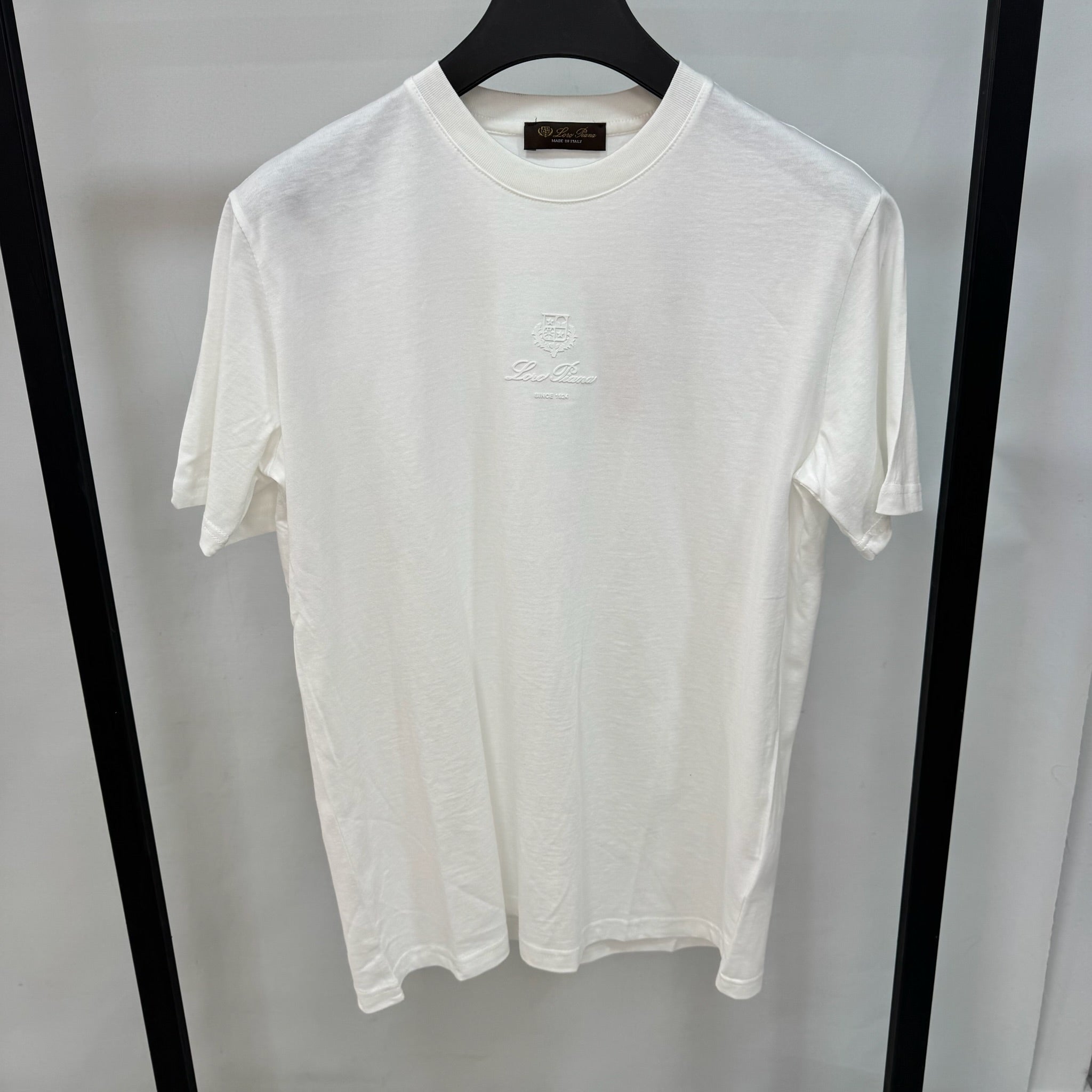 Loro Piana White Cotton T-Shirt