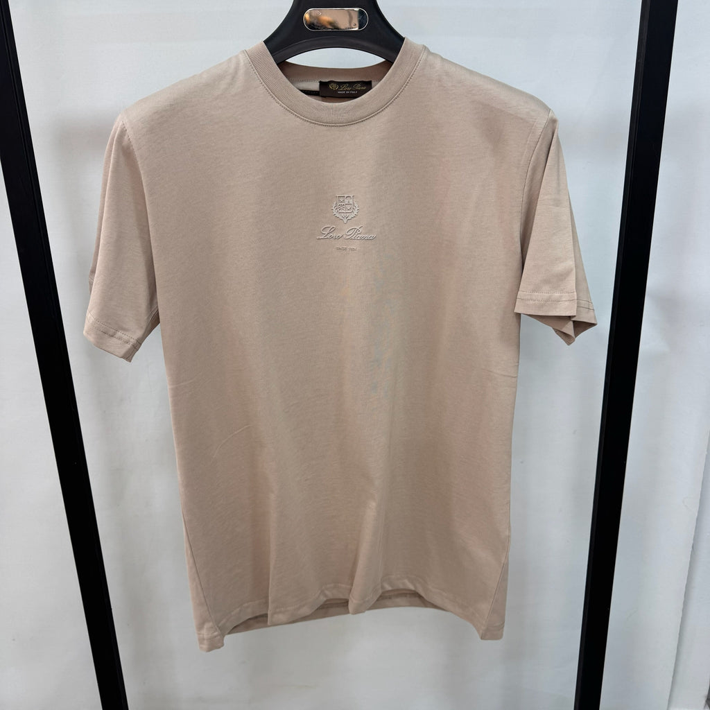 Loro Piana Beige Cotton T-Shirτ