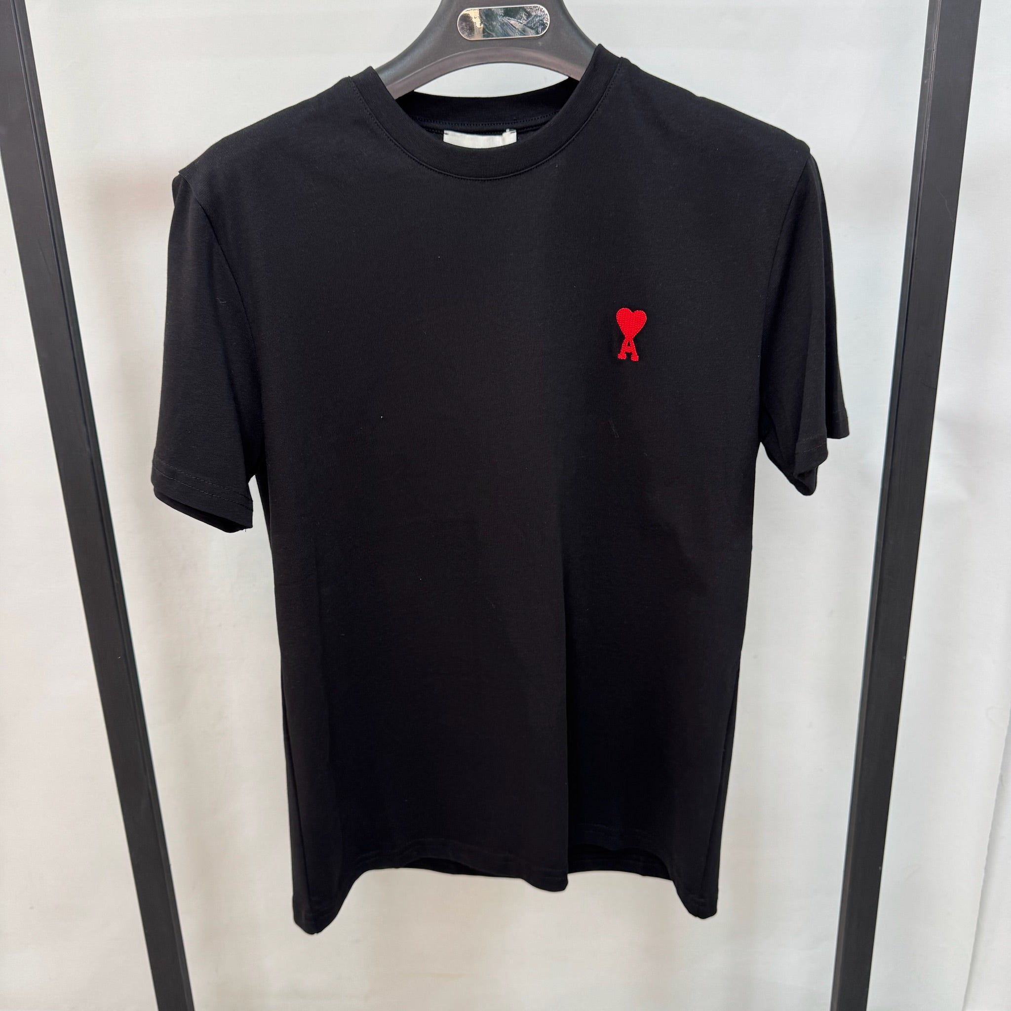 Ami Paris - Ami de Cœur T-Shirt Black