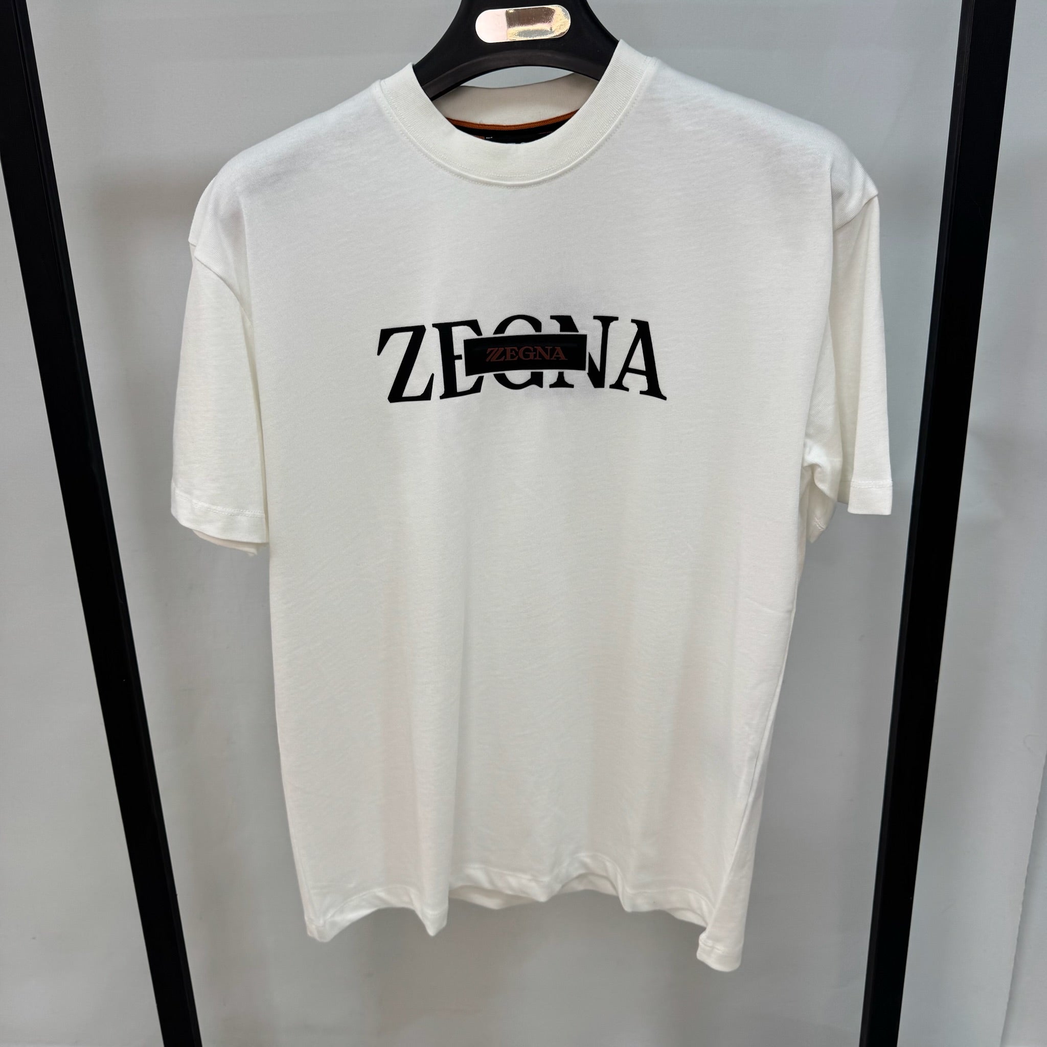 Zegna Premium Cotton White T-Shirt