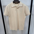 Loro Piana Luxury Cotton Piqué Polo Shirt (Sand/Beige)
