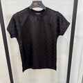 Gucci Monogram Jacquard T-shirt (Black)