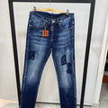 Dsquared2 Distressed "Cool Guy" Jeans with Red Logo Tab