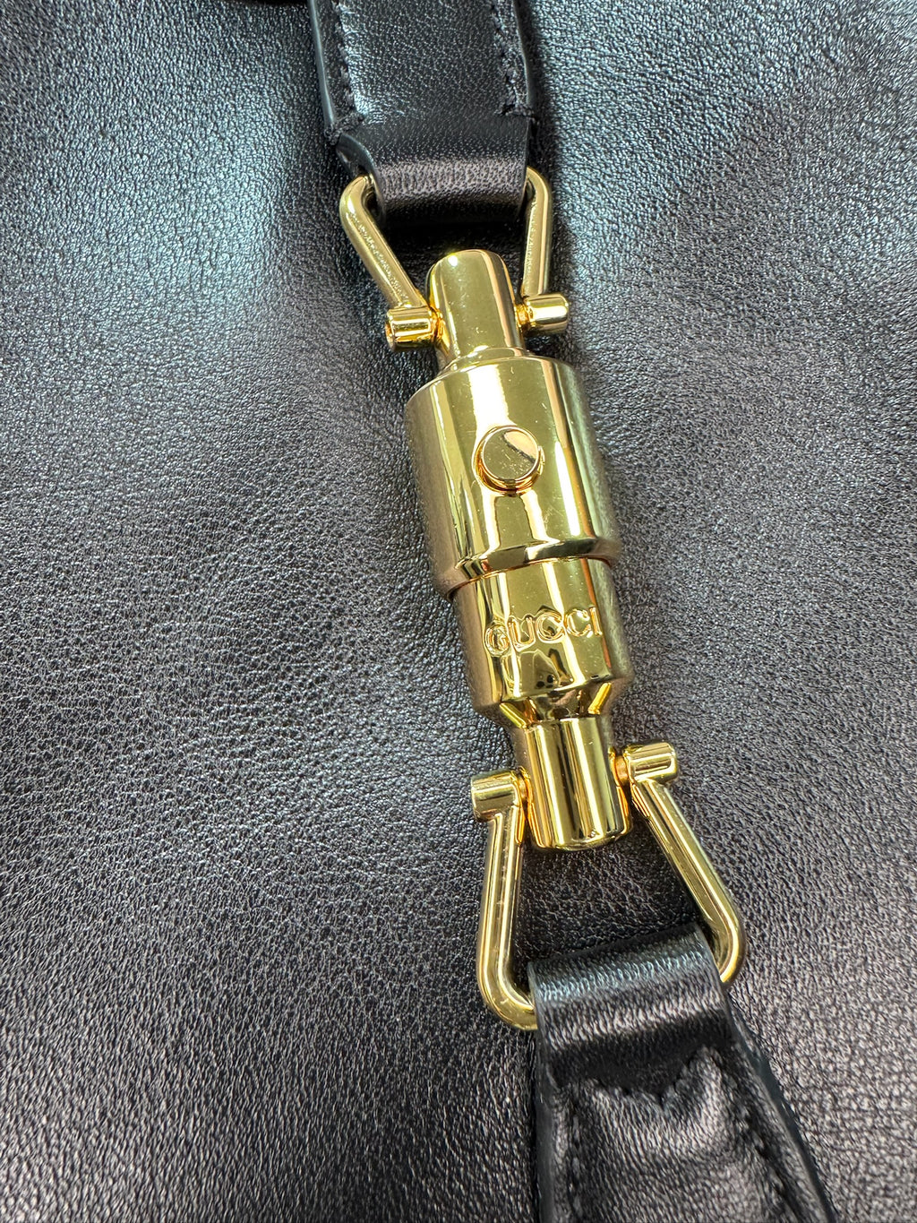 Gucci Jackie 1961 Large Leather Shoulder Bag