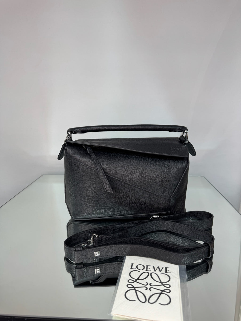 Loewe Puzzle Leather Shoulder & Crossbody Bag