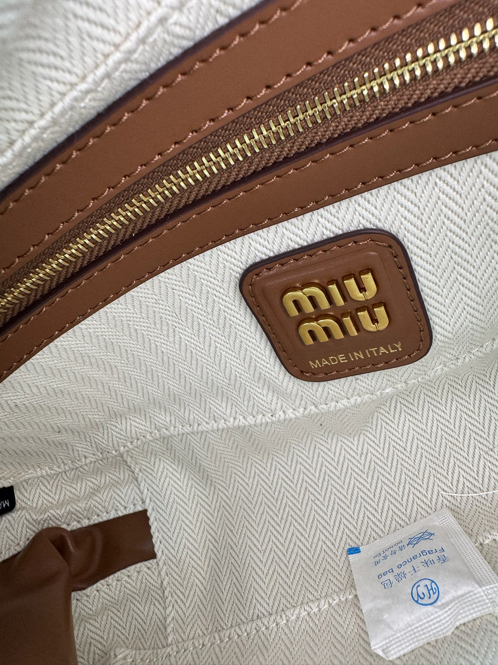 Miu Miu Arcadie Patchwork Leather & Suede Bag