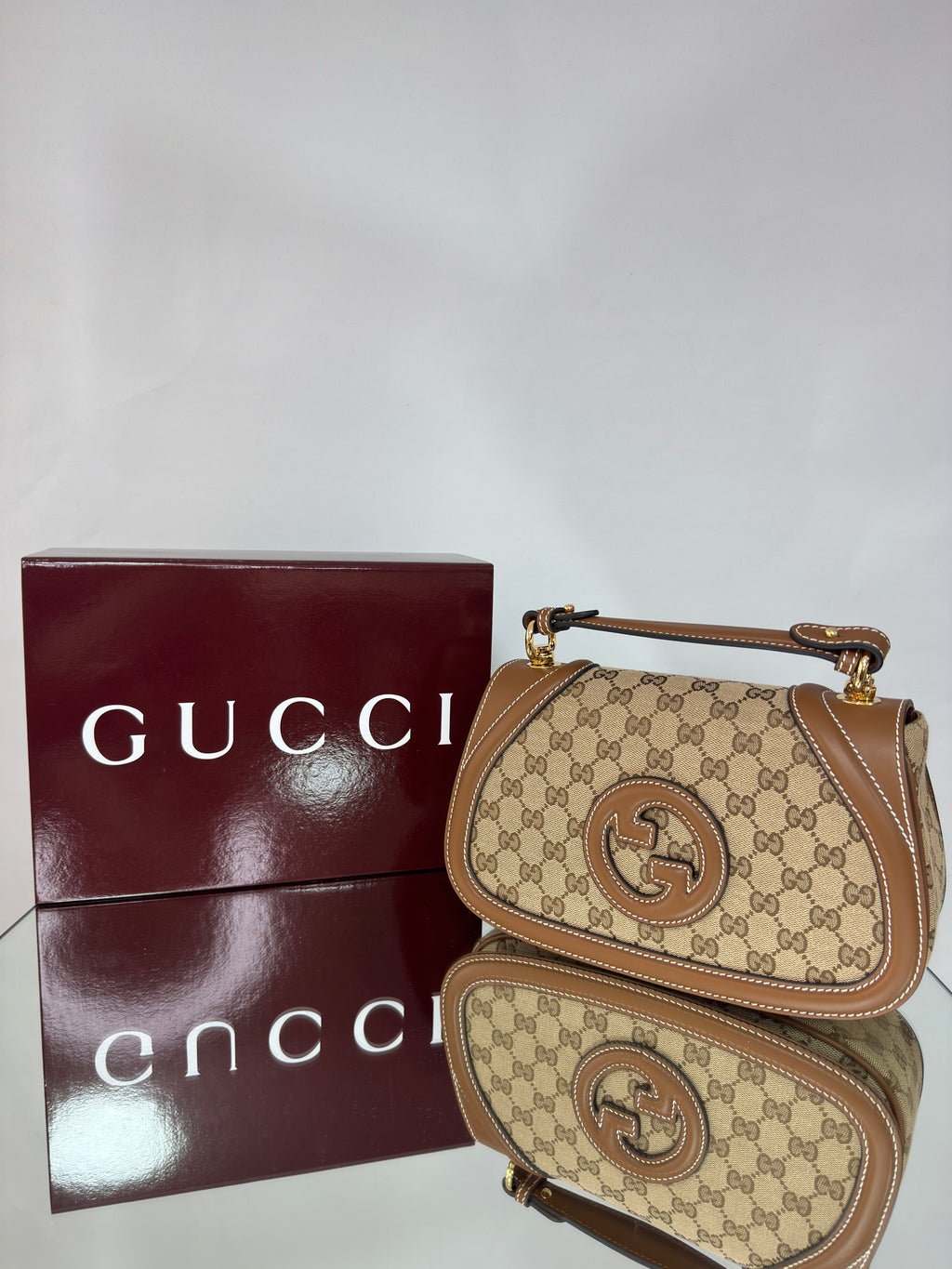 Gucci Blondie Small Top Handle Bag – GG Canvas