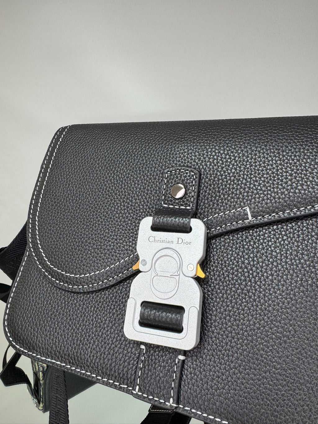 Dior Saddle A5 Pouch – Μαύρο Δέρμα