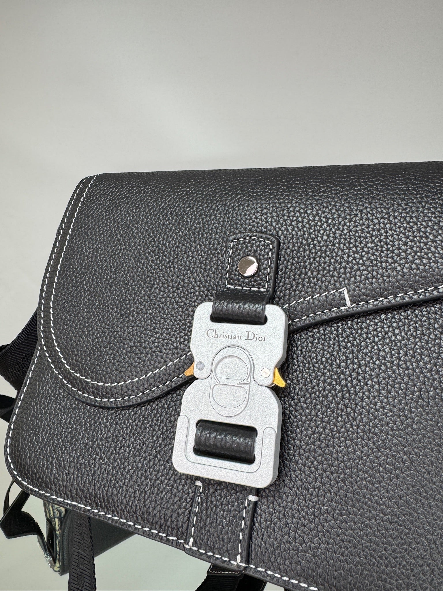 Dior Saddle A5 Pouch – Μαύρο Δέρμα