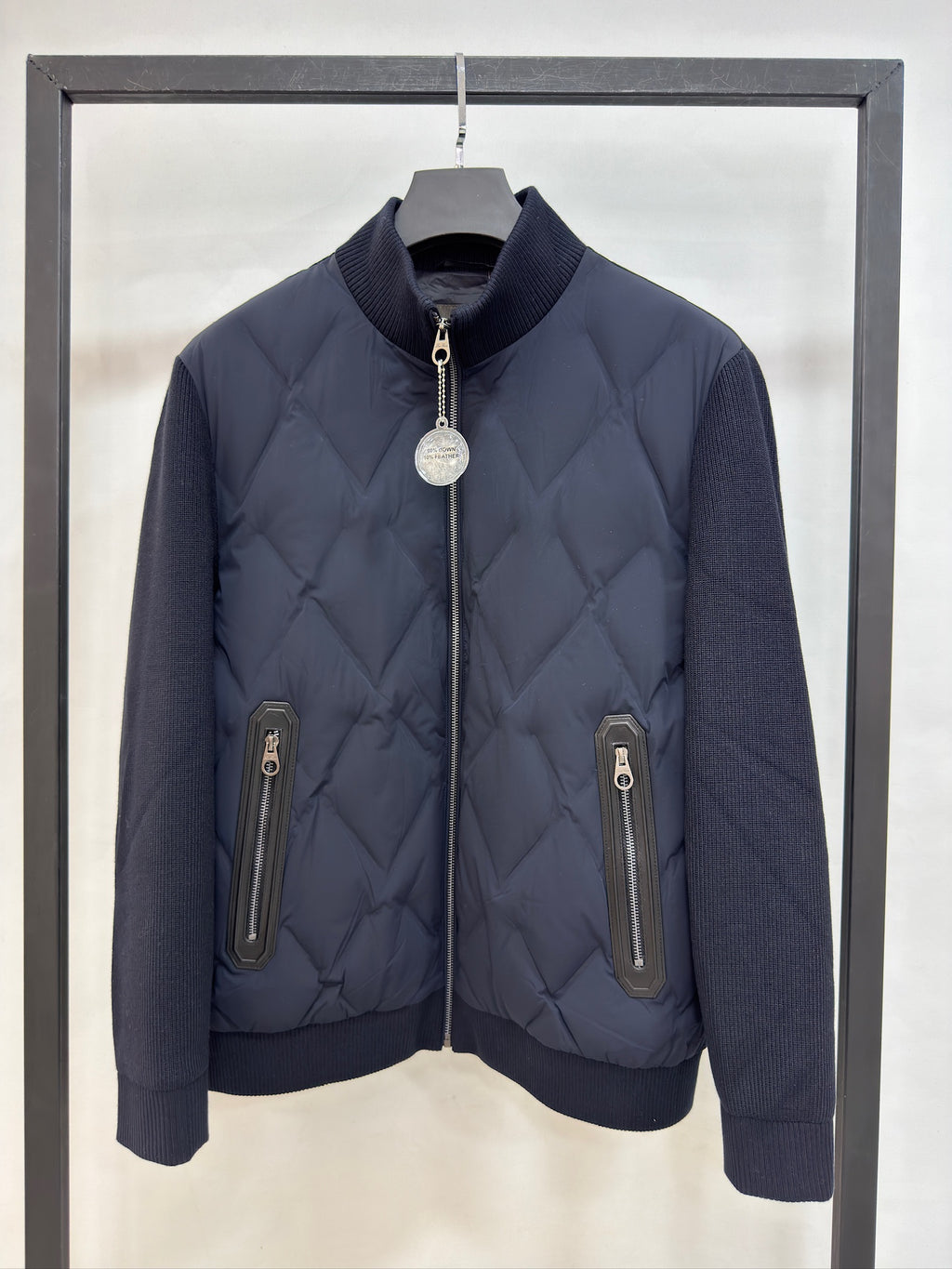 Loro Piana Meleto Quilted Wool Bomber Jacket