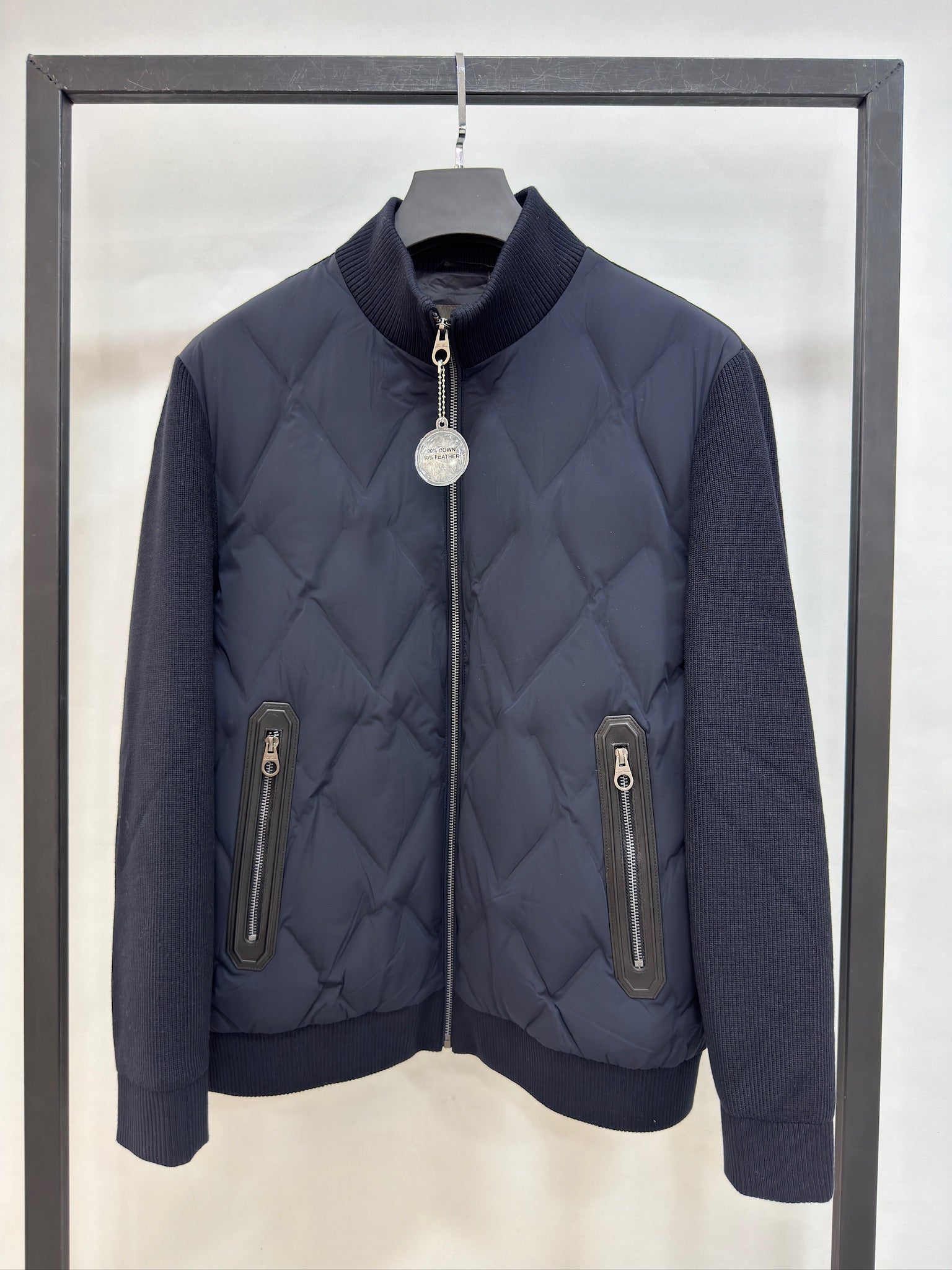 Loro Piana Meleto Quilted Wool Bomber Jacket