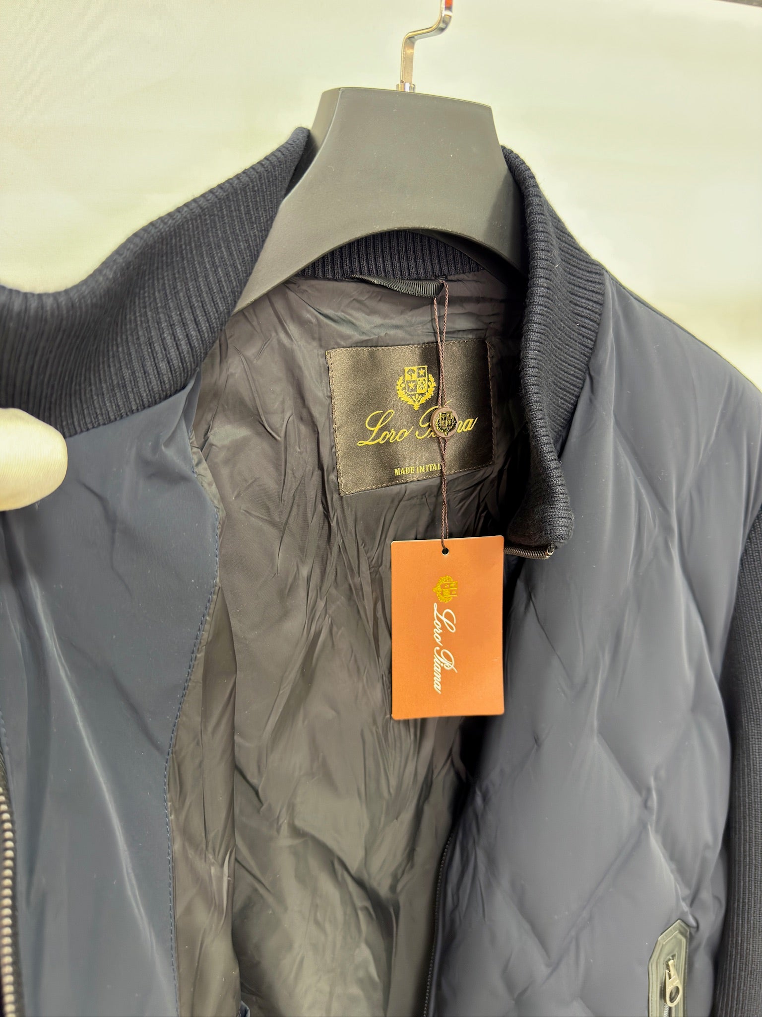 Loro Piana Meleto Quilted Wool Bomber Jacket