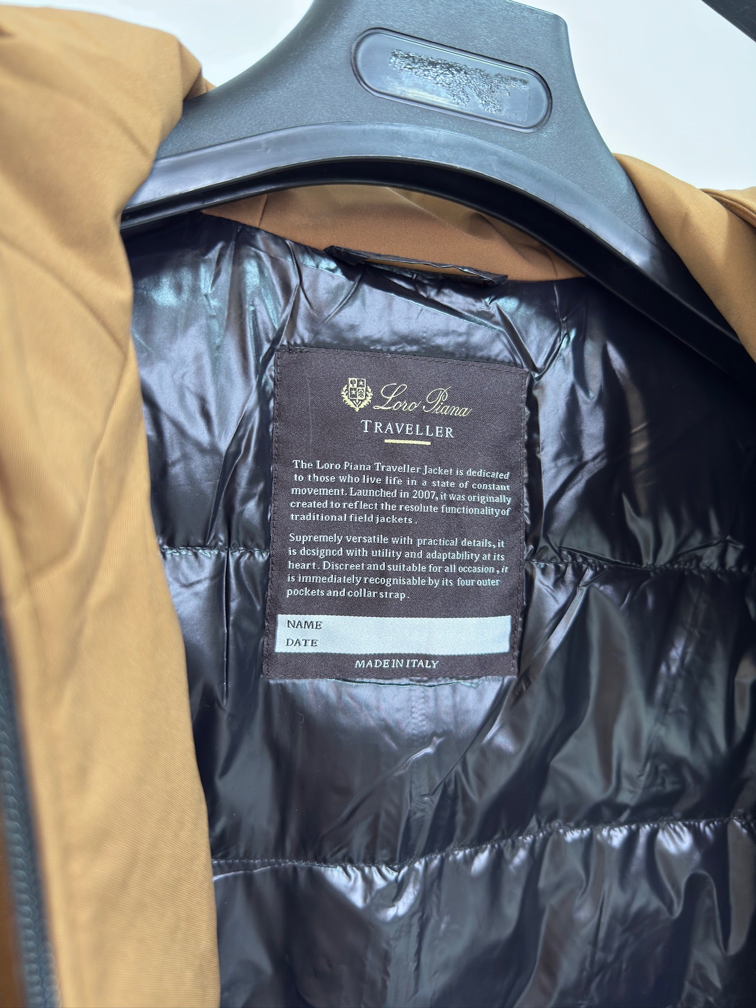 Loro Piana Traveller Jacket for Men