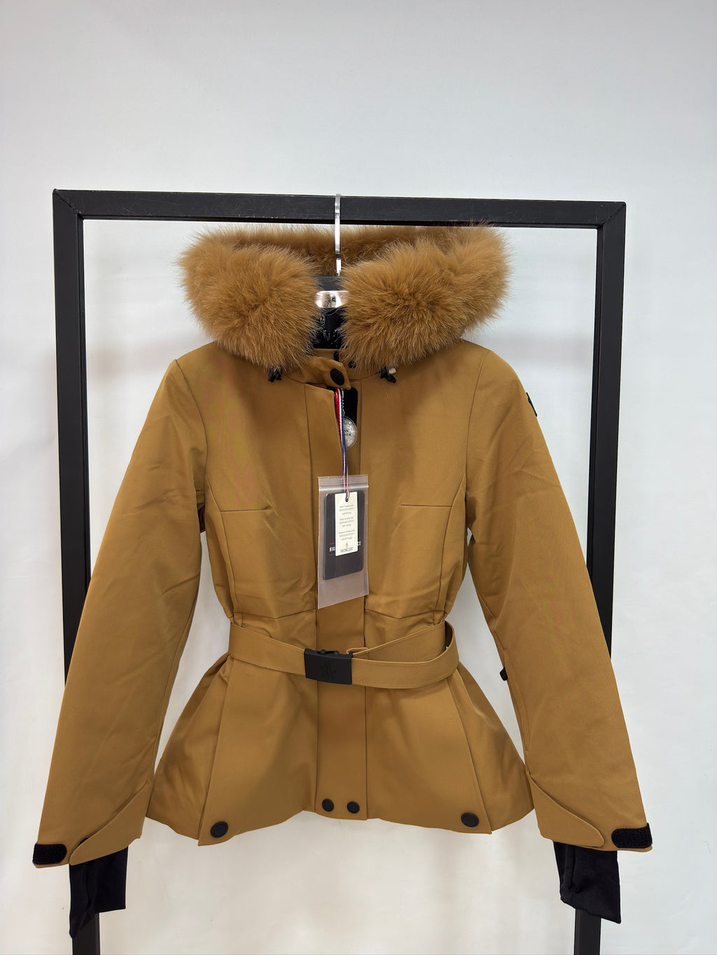 Moncler Grenoble Lapanche Down Jacket with Belt