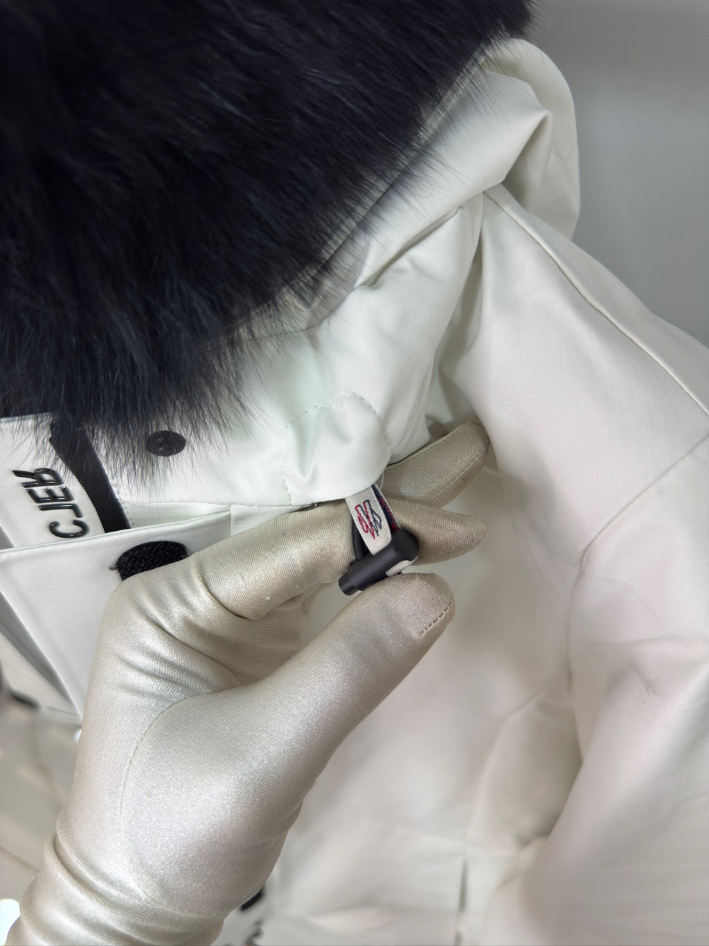 Moncler Grenoble Lapanche Down Jacket with Belt