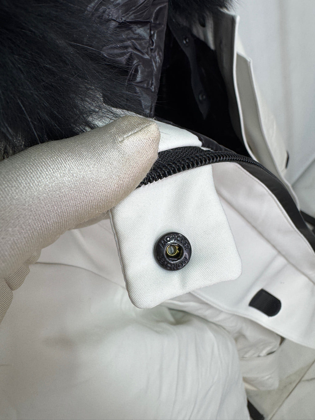 Moncler Grenoble Lapanche Down Jacket with Belt