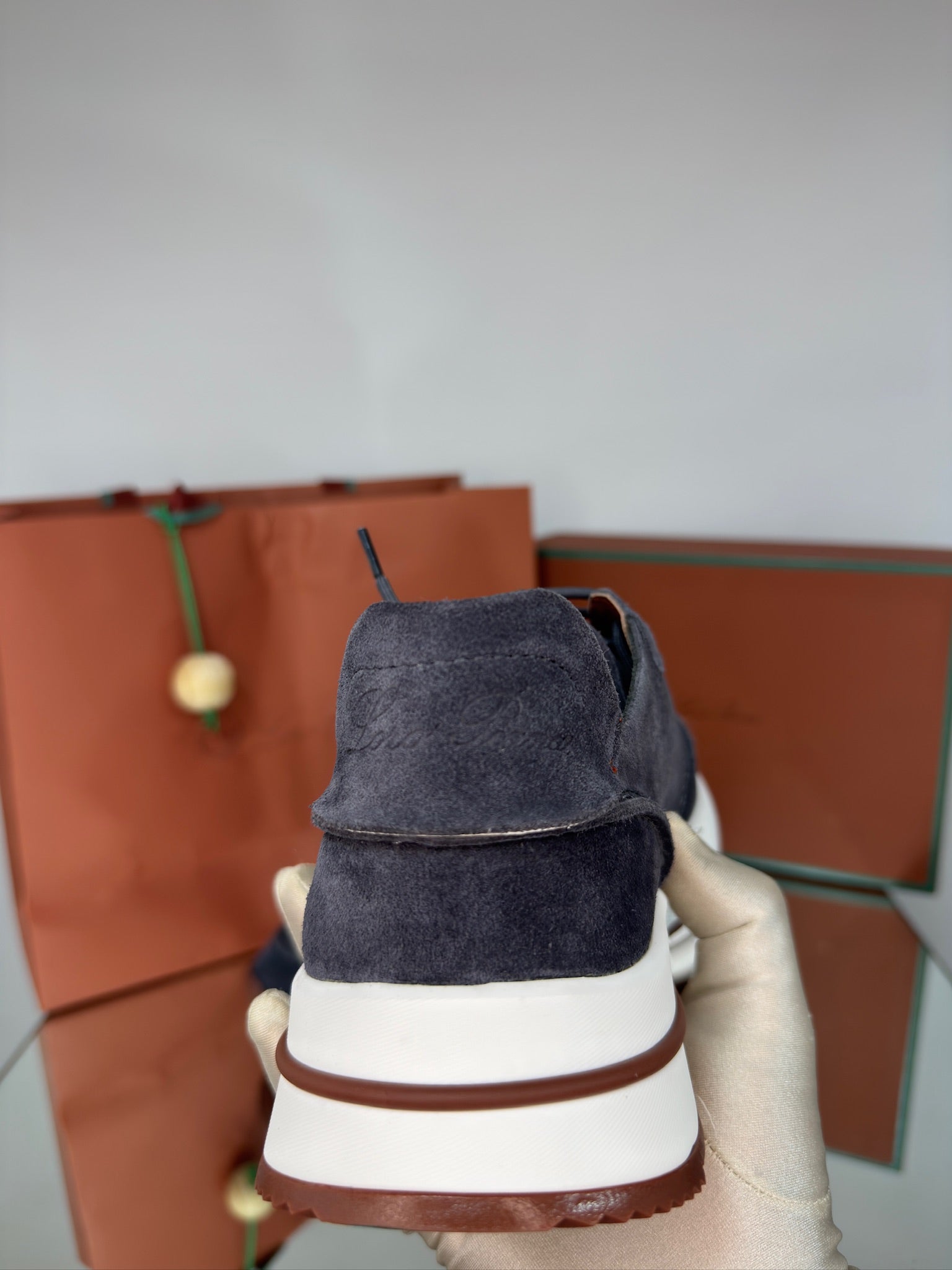 Loro Piana Week-End Evo Suede – Blue