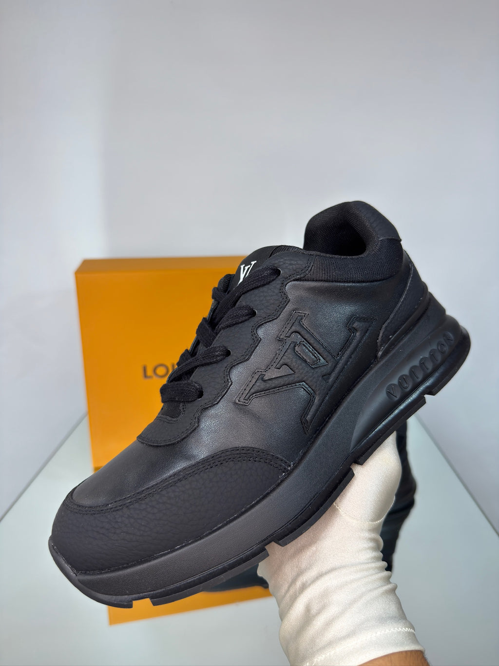 Louis Vuitton Classic Sneaker – Black Leather