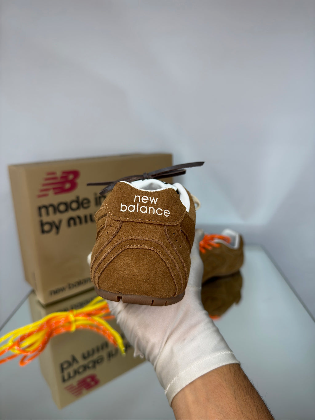 New Balance × Miu Miu 530 SL – Cinnamon Suede