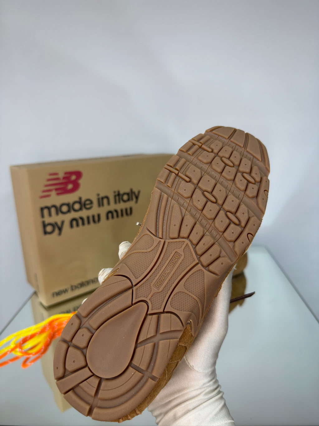 New Balance × Miu Miu 530 SL – Cinnamon Suede