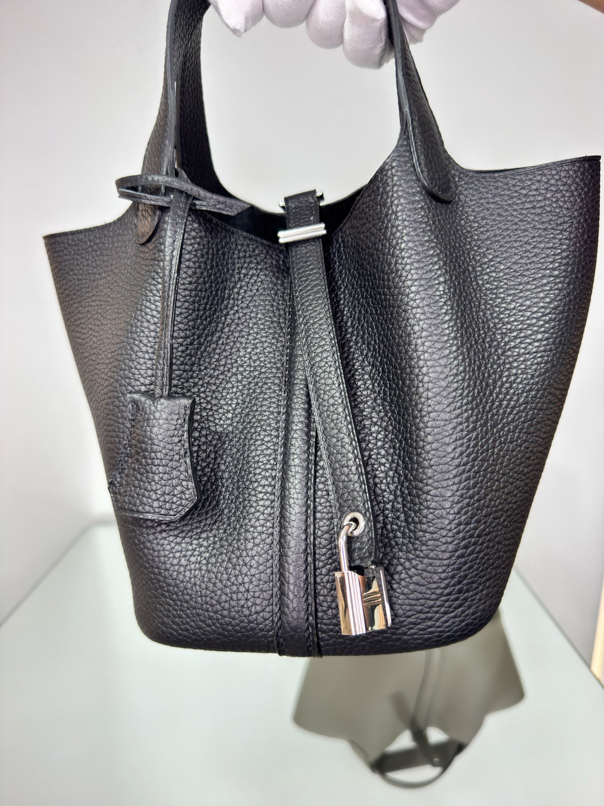 Hermès Picotin Lock Taurillon Clemence Leather Bag (Picotin 18 PM & Picotin 22 MM)