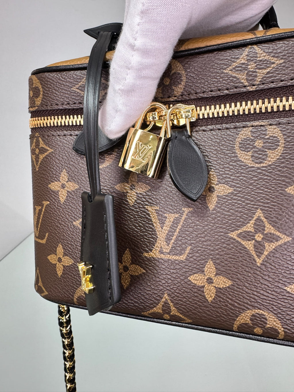 Louis Vuitton Vanity PM Monogram & Monogram Reverse Canvas Bag
