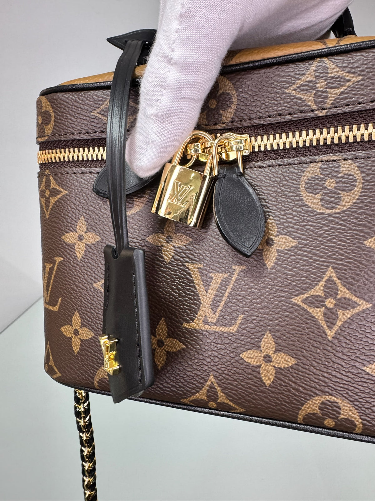Louis Vuitton Vanity PM Monogram & Monogram Reverse Canvas Bag