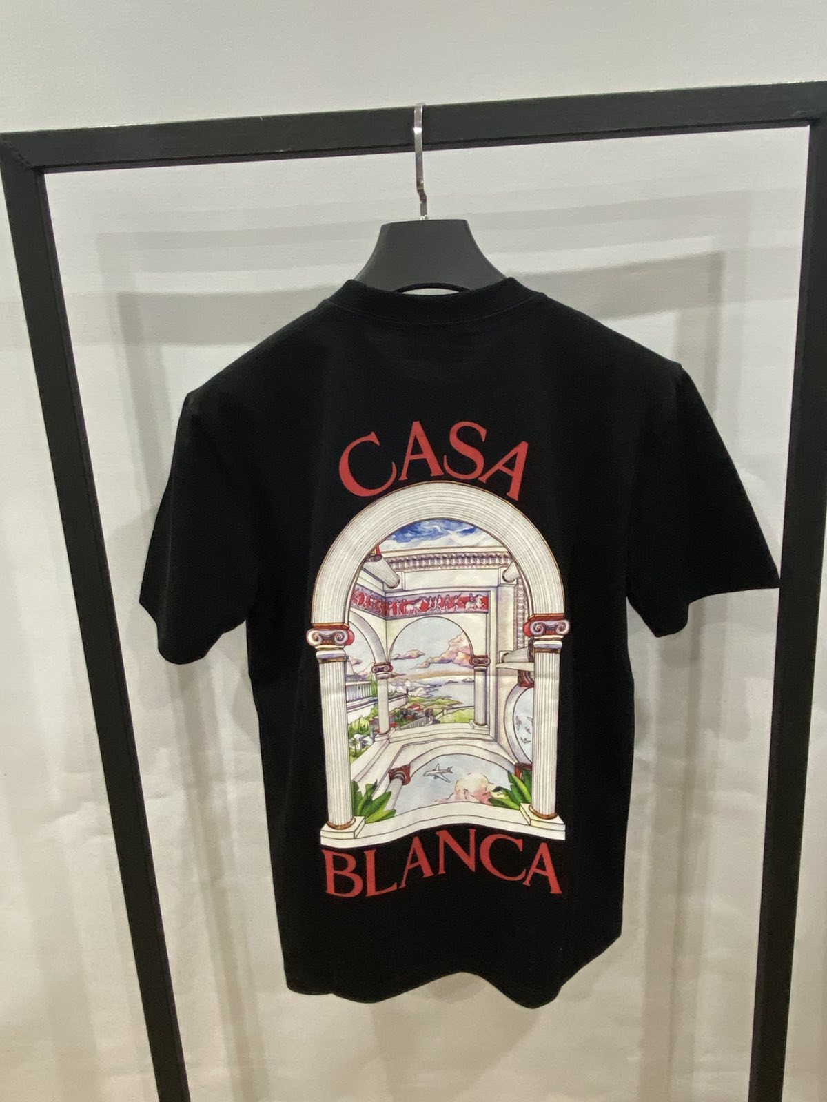 TSHIRT CASABLANCA ΜΑΥΡΟ PORTA