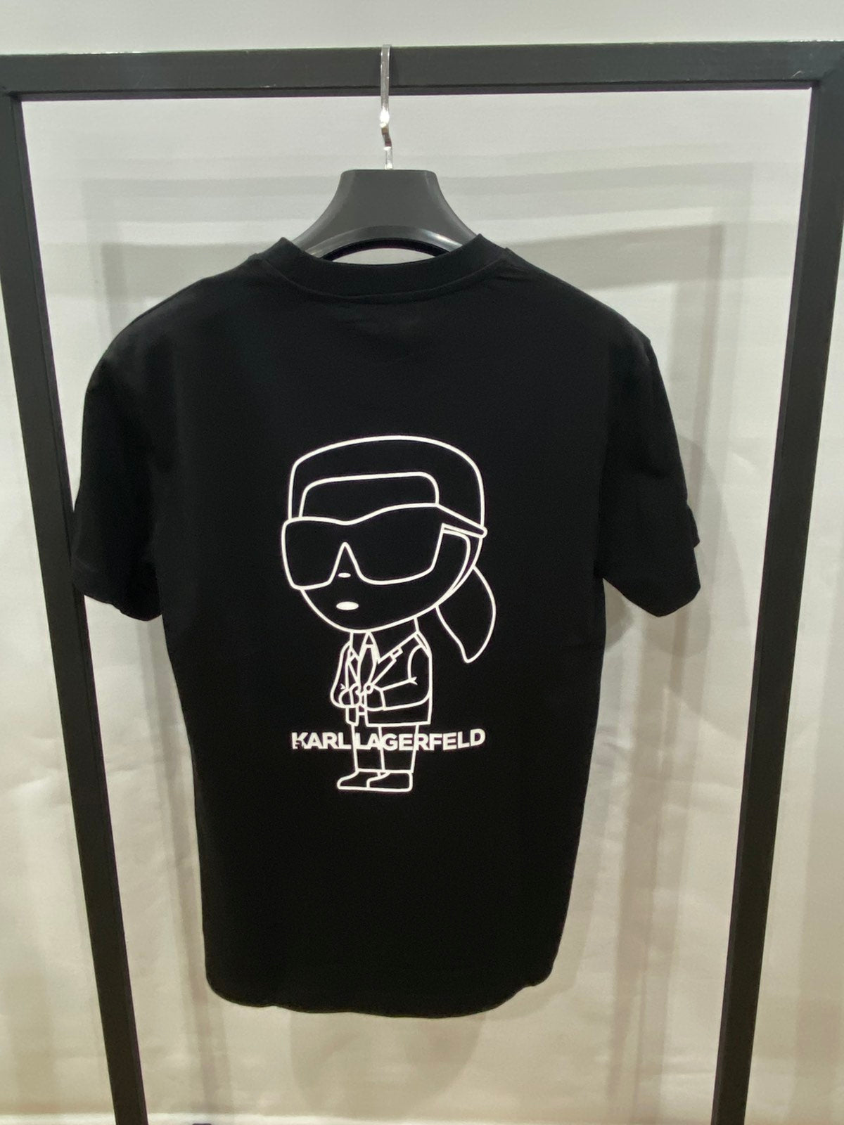 TSHIRT KARL LAGERFELD ΜΑΥΡΟ