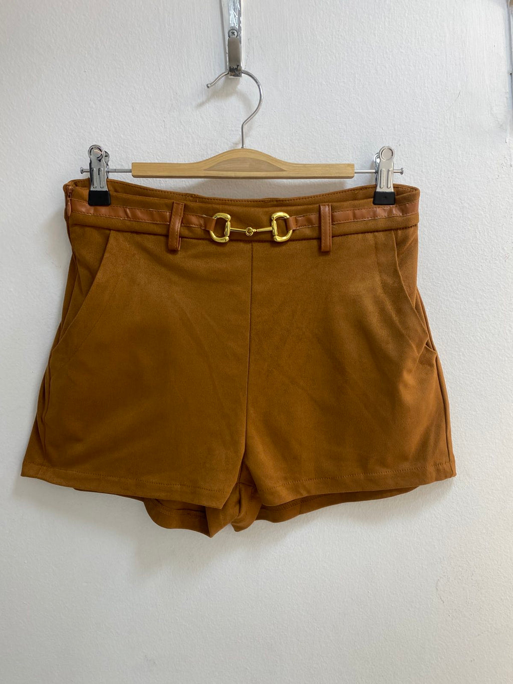 Gucci Suede Shirt & Shorts Set – Horsebit Detail | Brown