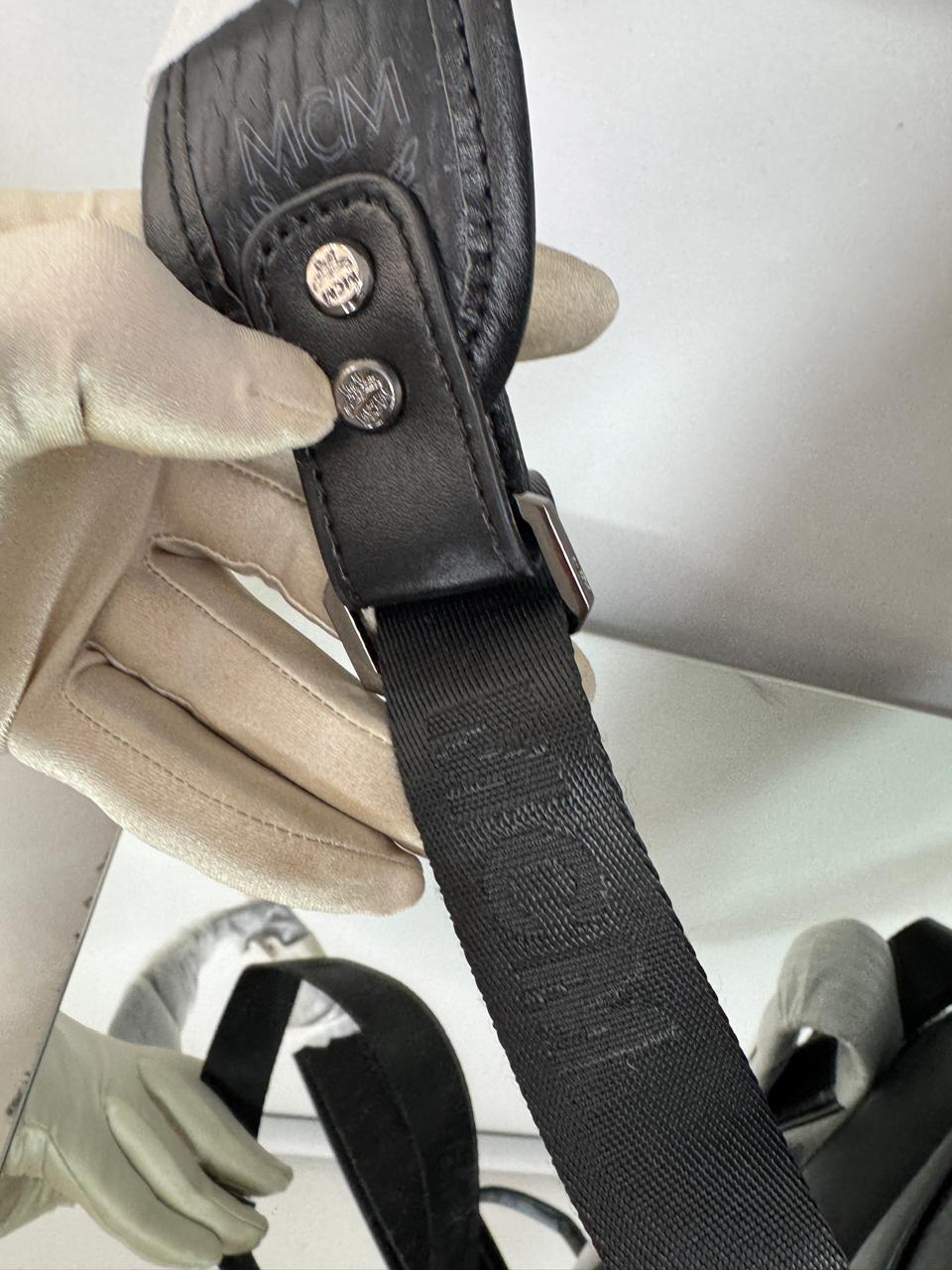 MCM Black Backpack Stark