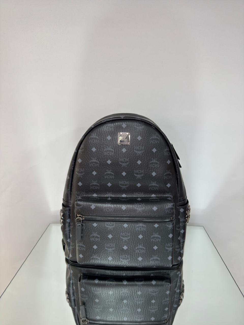 MCM Black Backpack Stark