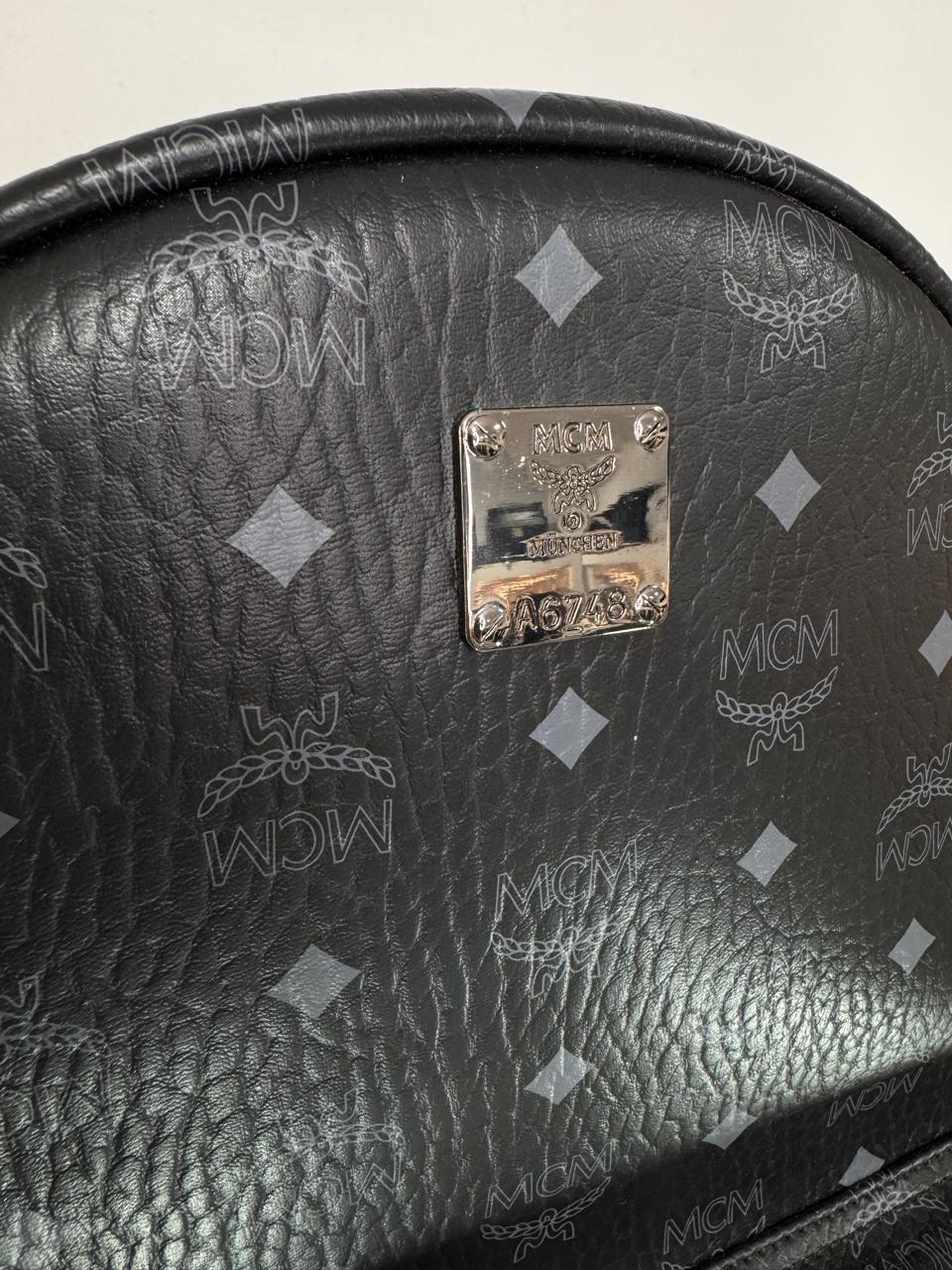 MCM Black Backpack Stark