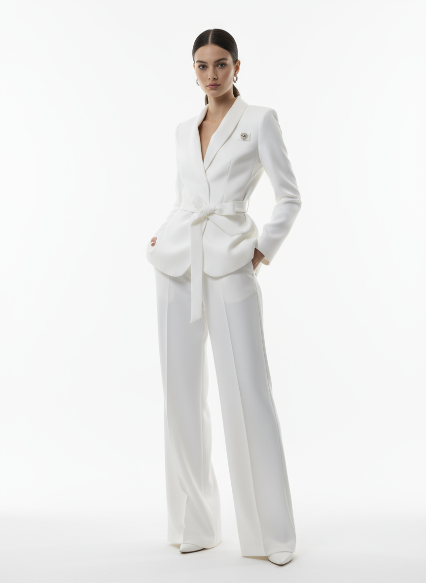 Dolce Suit Set Model Photo