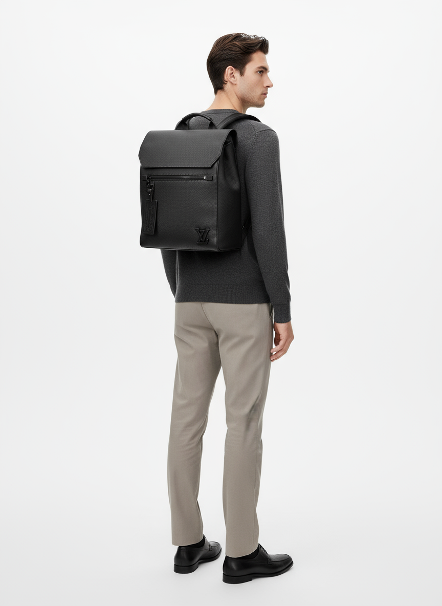 Male model photo - white background