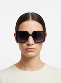 Hermes Sunglasses Model Photo