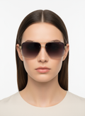 Cartier Sunglasses Model Photo