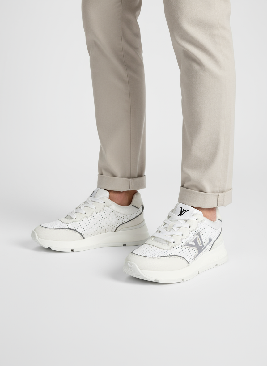 Louis Vuitton Classic Sneaker – White & Grey